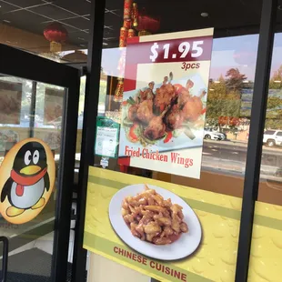 chicken wings and fried chicken