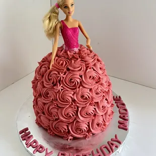 Barbie cakes