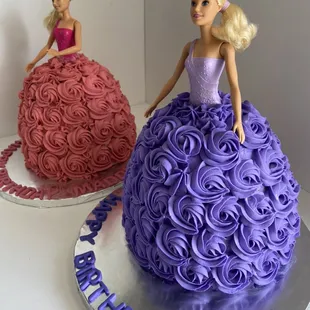 Barbie cakes