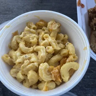 Macaroni was flavorful