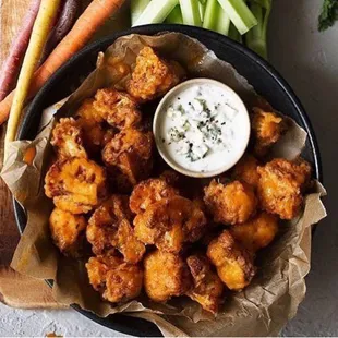 Fran's Kitchen Buffalo Cauliflower