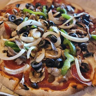 Frantone's Special Pizza with Anchovies