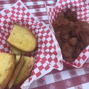 Fried Pepperoni Chips