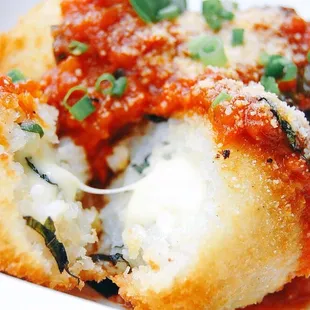 Our Homemade Arancini (Italian Rice Ball)