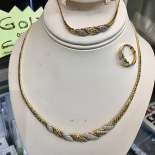 14k Turkish gold sets available