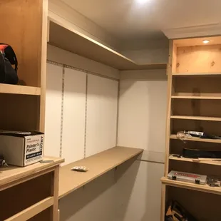 Closet remodel
