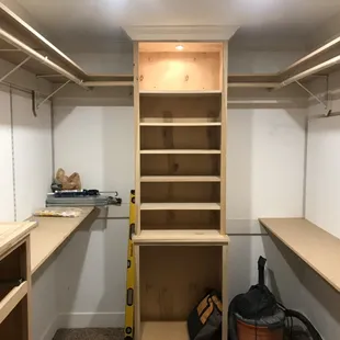 Closet remodel