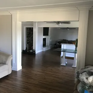 Remodel crown molding