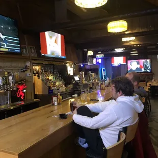 Open for breakfast on a Saturday morning.