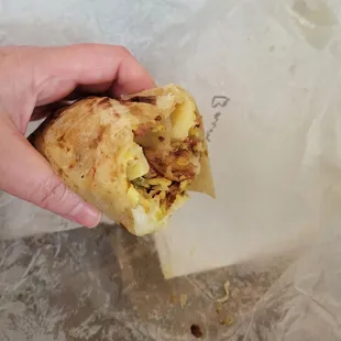 Breakfast burrito