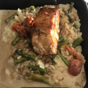 Salmon Risotto