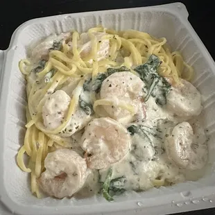 Shrimp Alfredo