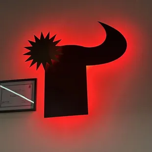 Cool logo sign.