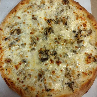 Chicken Alfredo Pizza