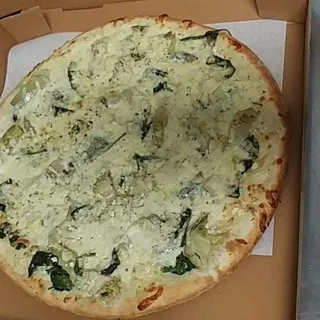 Spinach and Artichoke Dip Pizza