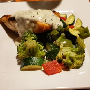 salmon with dill sauce