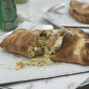 Chicken Bacon Ranch Calzone