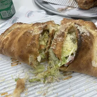 Chicken Bacon Ranch Calzone