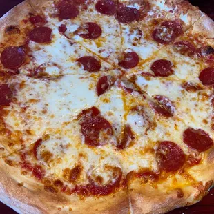 Pepperoni pizza