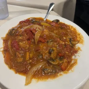 Chicken cacciatore