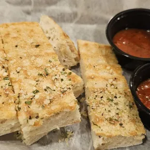 Complimentary Bread and Sauce