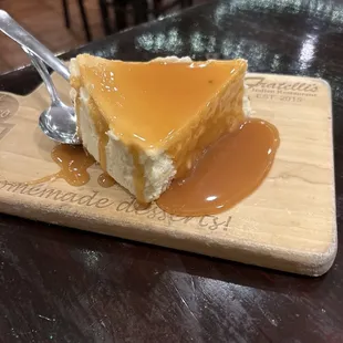 Carmel cheesecake