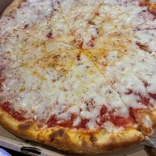 Extra cheese and garlic