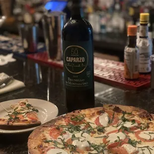 Margherita pizza