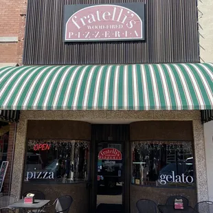 outside of restaurant