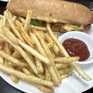 Donor special chicken sub