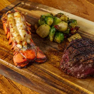 Lobster and filet