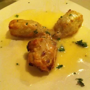 Artichoke hearts with Fratello&apos;s sauce, to die for.