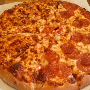 Pepperoni and cheese