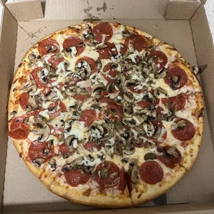 pizza, food