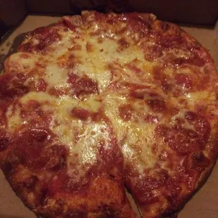 8&quot; Triple Pepperoni with Double Cheese