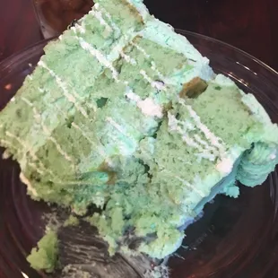 Award winning triple Leche basil cake. Whoah!