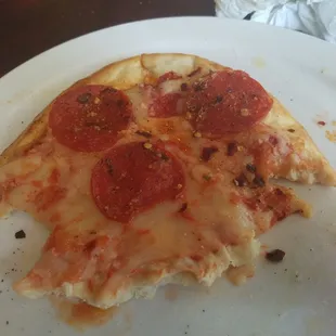 When a pizza fanatic doesn't finish his slice.... There's an issue...