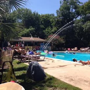 The perks of being a teacher. Sunny day at the FOE.