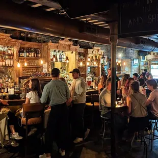 One of the bars.   Fantastic atmosphere.