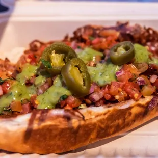  a close up of a sandwich