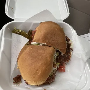 Al pastor street torta