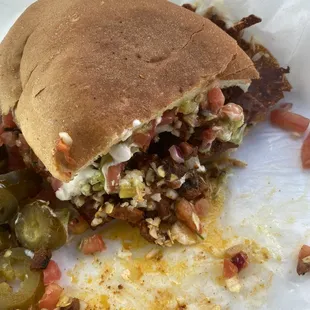 Al pastor street torta