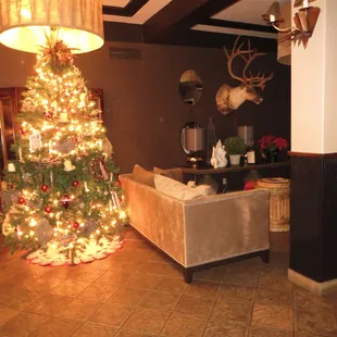 Lobby at Christmas time :)
