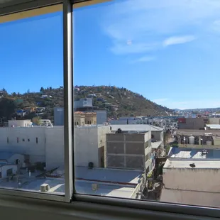 Room on the 4th floor, in the back.