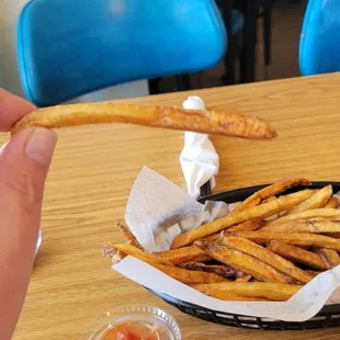 Not soggy, overly greasy fry ... they&apos;re SOOOO good