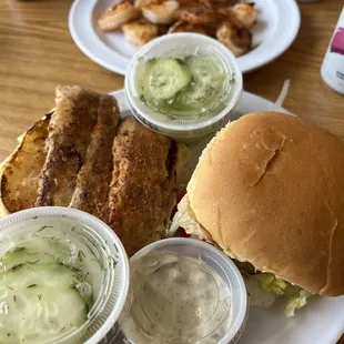 Blackened Mahi Sandwiches