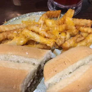 Phili cheese sandwich