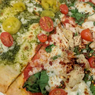 Pesto Madness Pizza