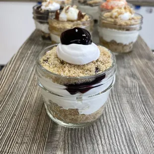 Blueberry cheesecake