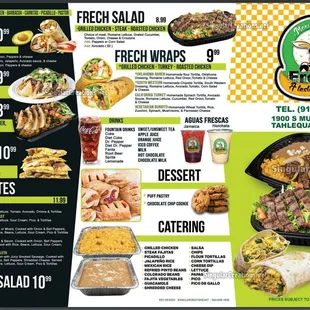 Menu photo from Frech Mexican  Grill FB page